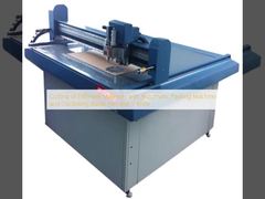 Cutting of Different Materials with Automatic Packing Machine and Oscillating Blade Pen and V Knife