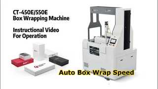 Box Wrapping Machine with Auto Mould Setting