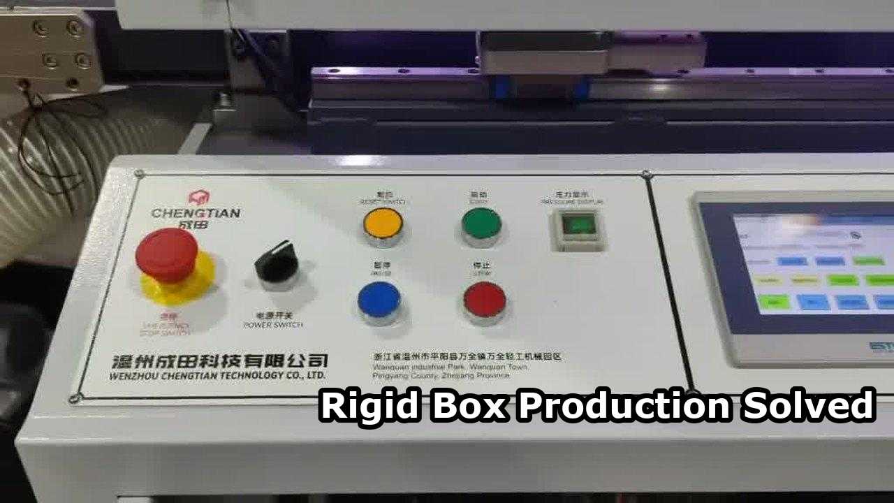 Glue Spraying and Box Assembly Machine