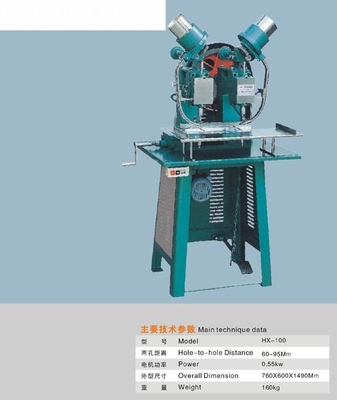 Electric Power  Auto Eyelet Machine / Punching Machine Single Head Or Double Head