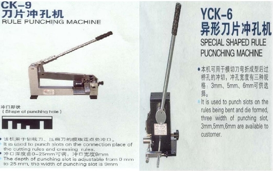 Ck-9 Yck-6 Manual Notching Machine  Bridge / Metal Punching Machine