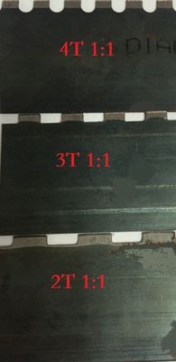 Extra Hardened Edge 2PT or 3PT Proforating Steel Cutting Rule In Any Tooth and Gap