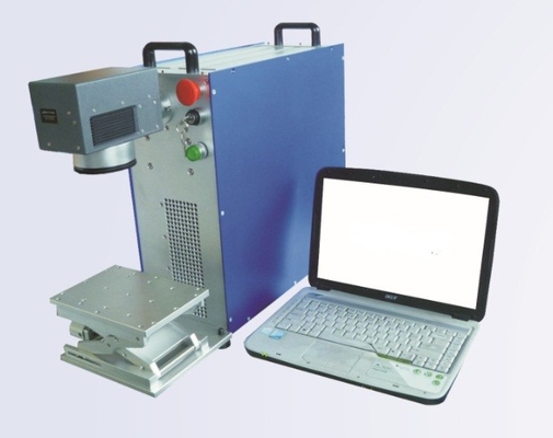 100x100mm 150x150mm Protable Fiber Laser Cutter Machine 20 Watt  FOR Coating / Spraying Materials