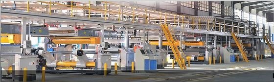 380V 415V Pre Press Equipment High Speed Layer Corrugated Paper Board Production Line