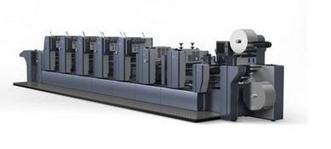 380V Five Colour Flexo Printing Machine Dopts 360° Plate Adjustment