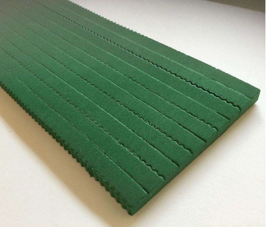 Punch With Side Ejection Rubber Sheet For Die Cutting Anti Sliding
