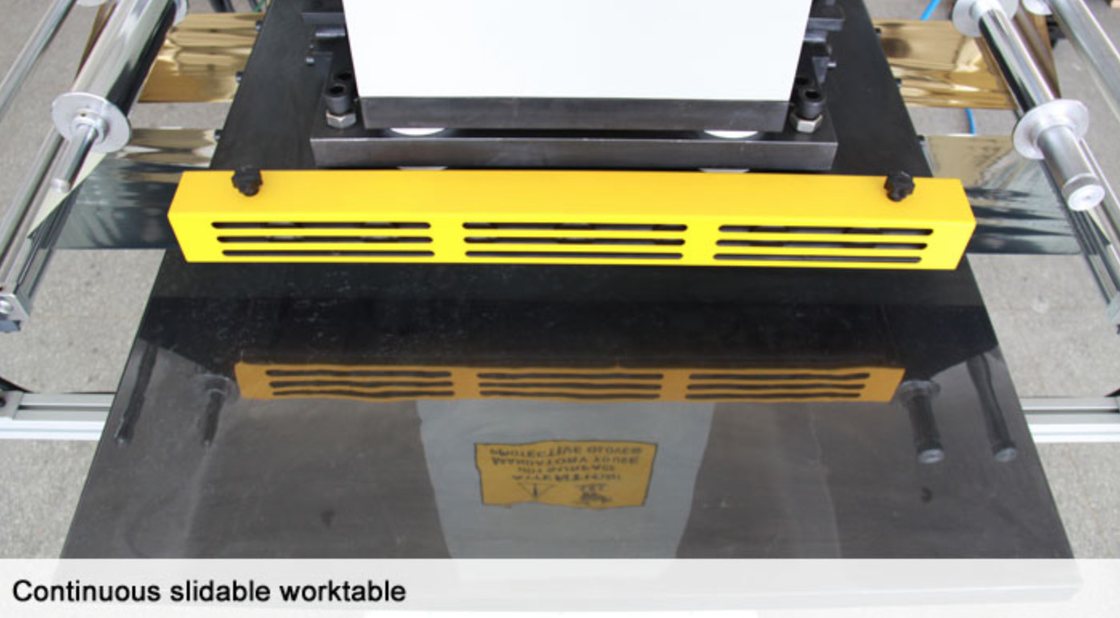 Hot Foil Printer Die Cutting Machine Equipment 880×540mm 15 Ton