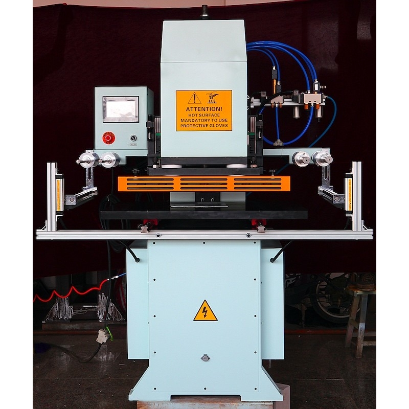 Hot Foil Stamping Die Cutter Machine 4.8kw 100mm  Working Height