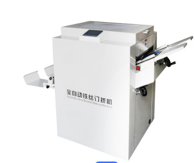 High Productivity Book Wire Saddle Stitching Maker Machine 480MM Max. Workable Width