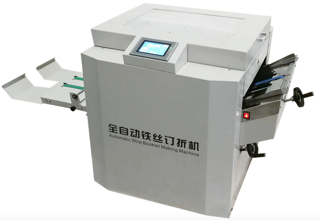 High Productivity Book Wire Saddle Stitching Maker Machine 480MM Max. Workable Width