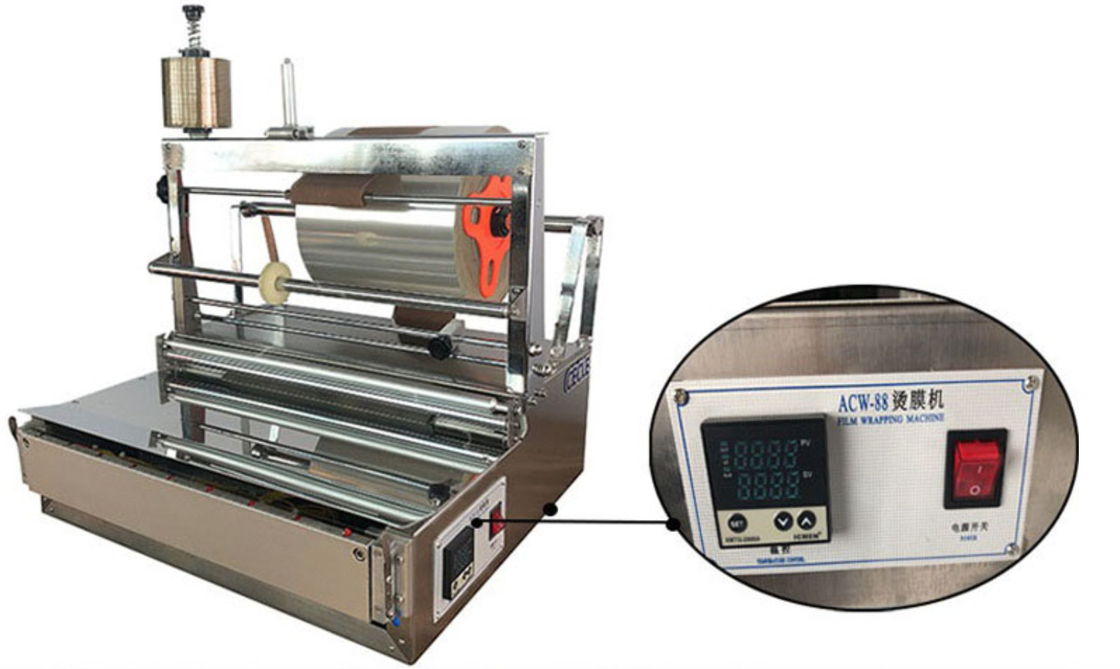 Adjustable Bopp Film Cutting Film Wrapping Machine For Different Product Shapes And Sizes