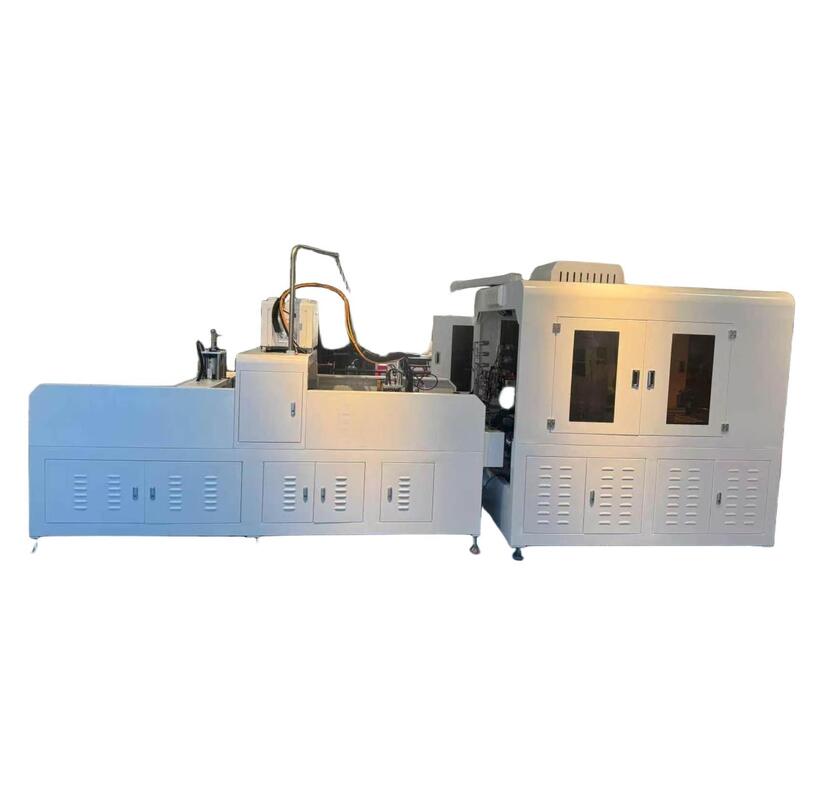 Glue Spraying and Box Assembly Machine