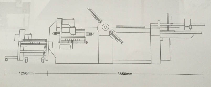 Combi - folding Post Press Equipment  With Electric Control Knife