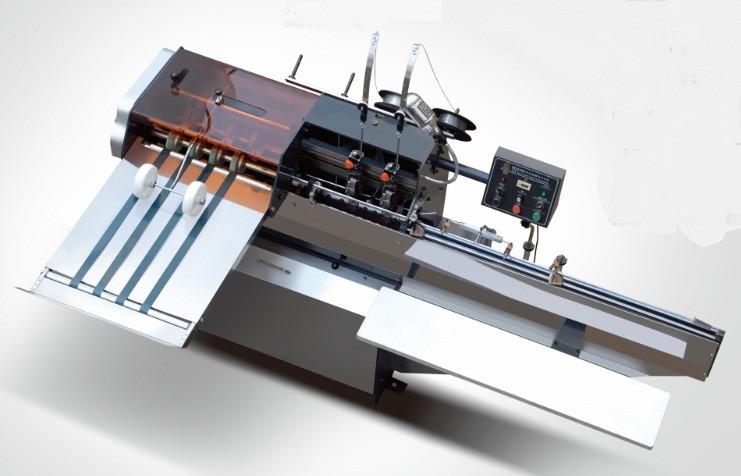 Semi - Automatic Saddle Stitching Machine Book Making Machine Photoelectric Control
