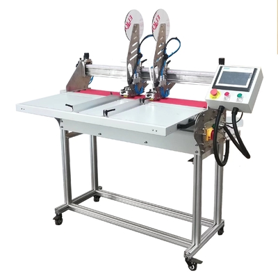 PVC Semi Automatic Double Sided Tape Machine Paper Cardboard Corrugated Board Wooden