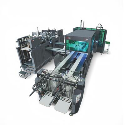 Fully Automatic Rigid Box Making Machine for Gifts Shoes Sweets Phones Jewelry & Perfume Paper Box Maker Motor Core Component