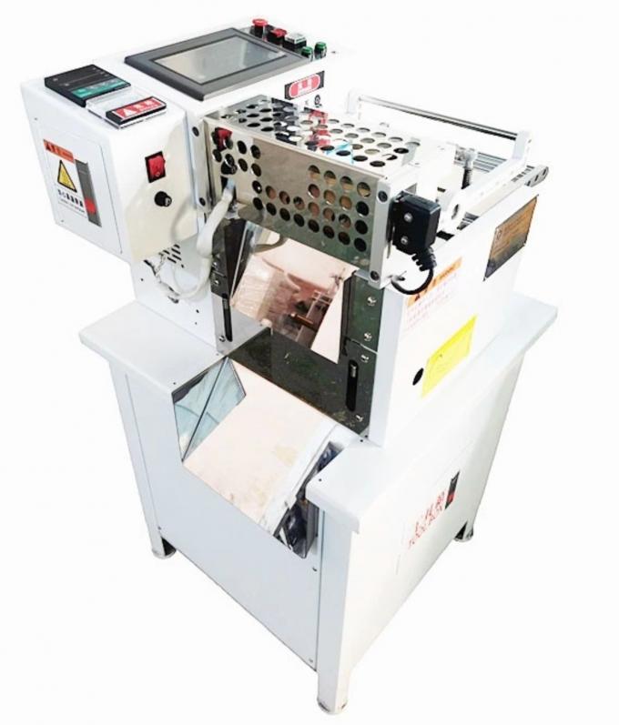 Check Folder Machine Remark Computer Tube Tape Label And Satin Cutter Machine 220V